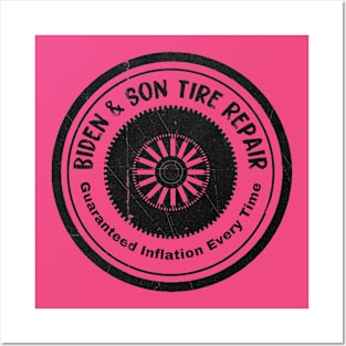 Biden & Son Tire Repair Posters and Art